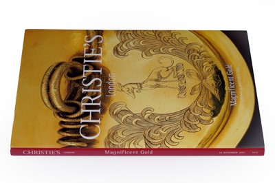 Lot 273 - Christies hardbound auction catalogue of Magnificent Gold