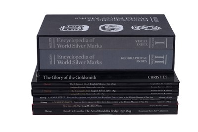 Lot 282 - Assorted silver reference works