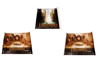 Lot 345 - Three Lord of the Rings Fellowship of the Ring posters