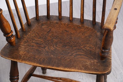Lot 49 - Two Windsor armchairs