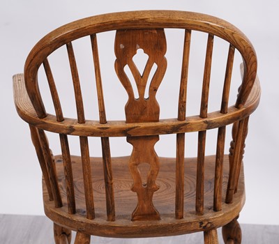 Lot 49 - Two Windsor armchairs