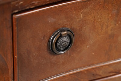 Lot 31 - A reproduction serpentine fronted tall chest of six drawers