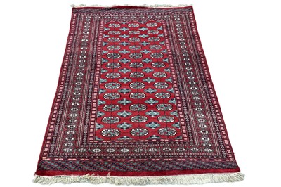 Lot 109 - A 20th Century Bokhara rug