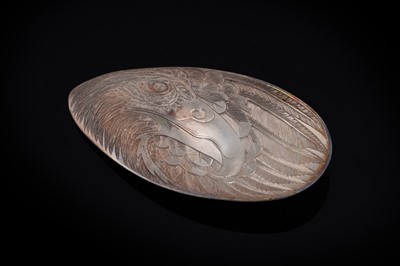 Lot 140 - A contemporary Scottish silver “eagles wing” caddy spoon