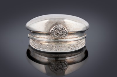 Lot 143 - John D. Norie: a contemporary novelty silver caddy scoop