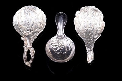 Lot 144 - Three caddy spoons
