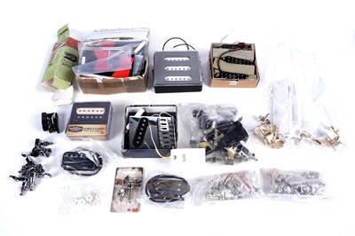 Lot 260 - A quantity of guitar pickups and tuners
