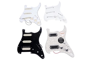 Lot 263 - Four loaded Strat-style scratchplates