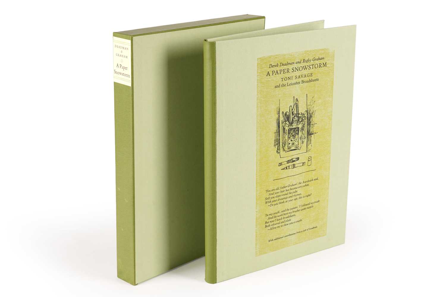 Lot 2 - Incline Press: Deadman (Derek) and Graham (Rigby), A Paper Snowstorm