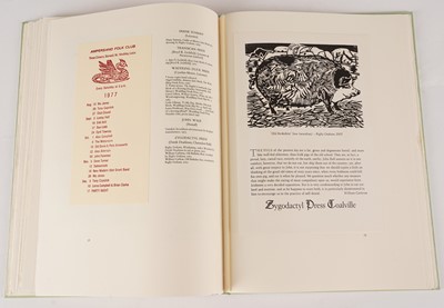 Lot 2 - Incline Press: Deadman (Derek) and Graham (Rigby), A Paper Snowstorm