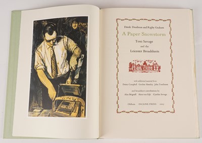 Lot 2 - Incline Press: Deadman (Derek) and Graham (Rigby), A Paper Snowstorm
