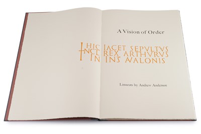 Lot 4 - Whittington Press: Anderson (Andrew), A Vision of Order, no. 97/185