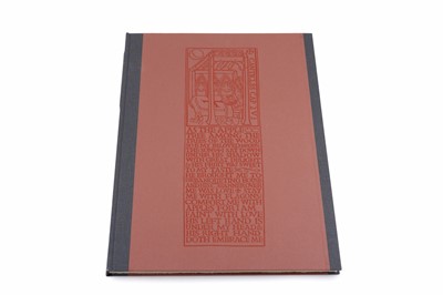 Lot 4 - Whittington Press: Anderson (Andrew), A Vision of Order, no. 97/185