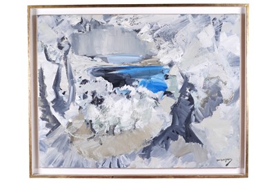 Lot 104 - Manolis Calliyanis - The Sea through the Olive Trees I | oil