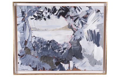 Lot Manolis Calliyanis - The Sea through the Olive Trees | oil