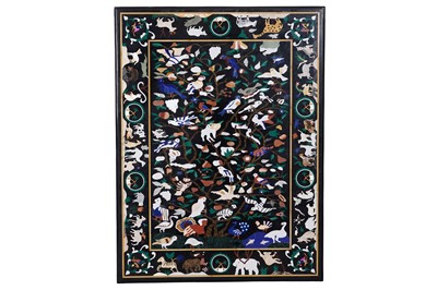 Lot 30 - A pietra dura table table top