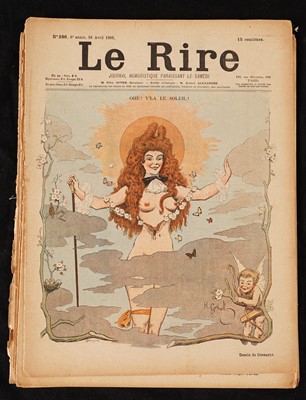 Lot 21 - Le Rire magazine, No.'s 1, 2, 44 and other later sundry issues