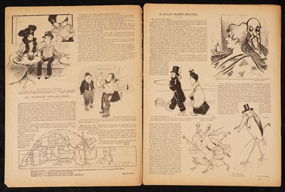 Lot 21 - Le Rire magazine, No.'s 1, 2, 44 and other later sundry issues