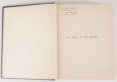 Lot 69 - Tyndale (Walter), An Artist In The Riviera