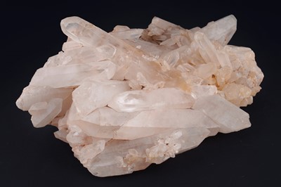 Lot 229 - A quartz geode; and another quartz