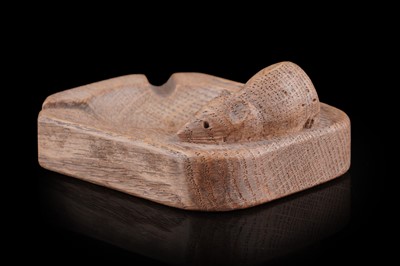 Lot 220 - Robert ‘Mouseman’ Thompson: an oak ashtray