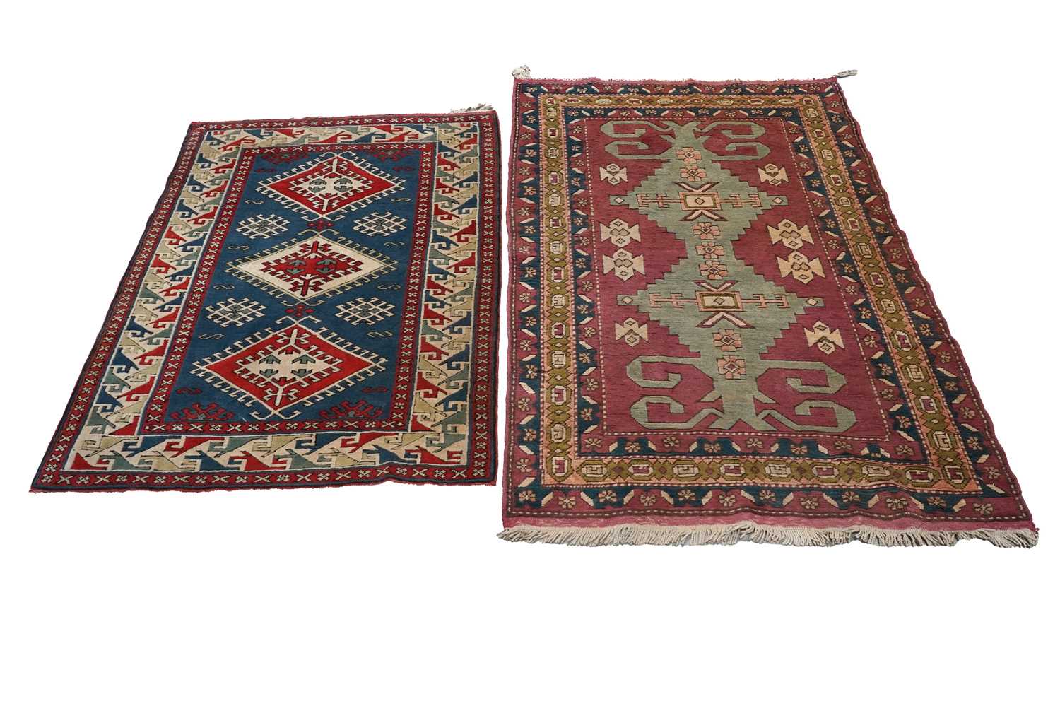 Lot 143 - Two 20th-Century hand-knotted rugs