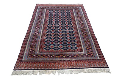 Lot 166 - Two mid-20th Century Pakistani Bokara-style rugs