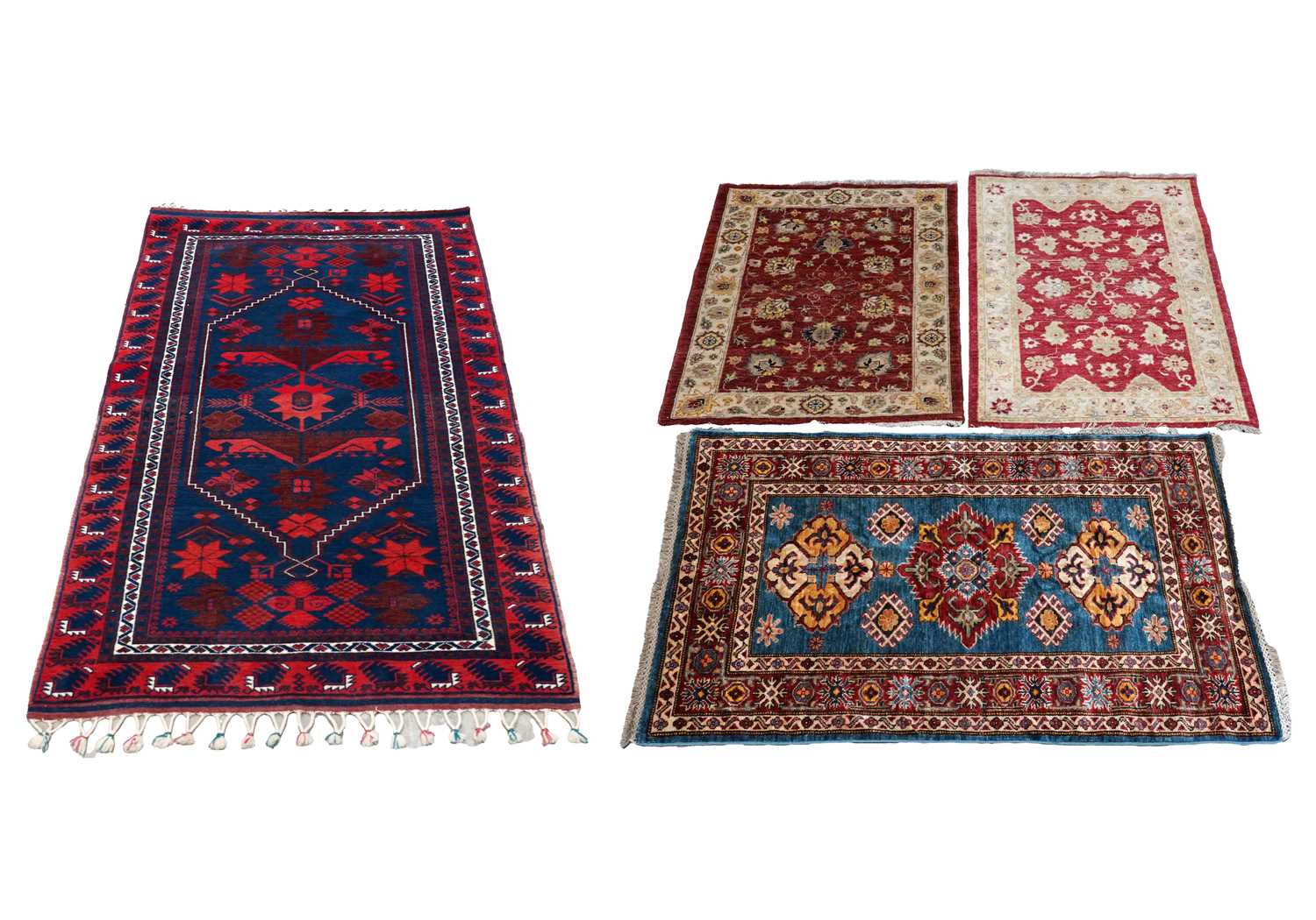 Lot 144 - A collection of four rugs