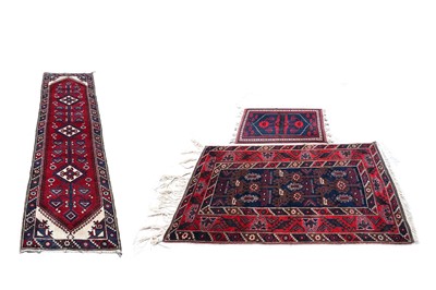 Lot 107 - A collection of three Turkish rugs