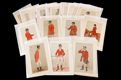 Lot 71 - A selection of 'Rural sport' Vanity Fair prints