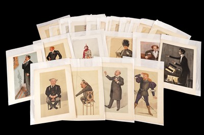 Lot 72 - A selection of 'Music & Theatre' Vanity Fair prints