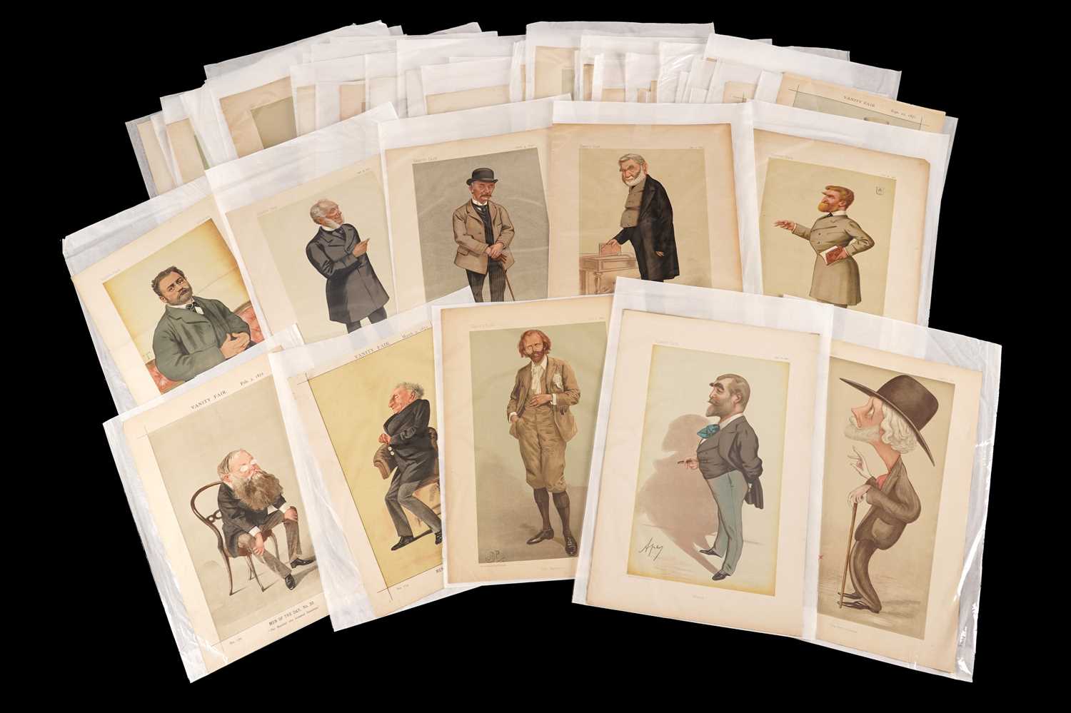 Lot 73 - A selection of 'Literary' Vanity Fair prints