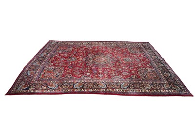Lot 128 - A late 20th Century Isfahan-style carpet