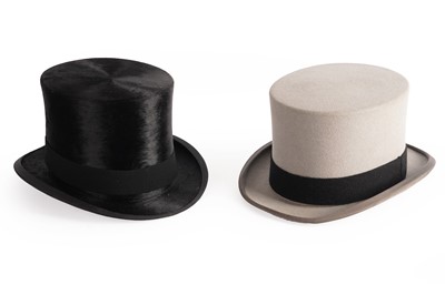 Lot 237 - Two boxed top hats