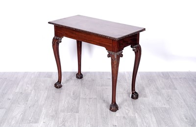 Lot 29 - A George II mahogany side table