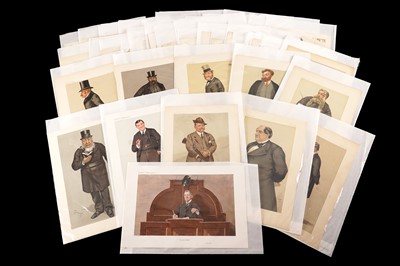 Lot 75 - A selection of mixed Vanity Fair prints