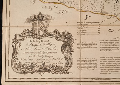 Lot 39 - Kitchin (Thomas), An Accurate Map of the County Palatine of Durham