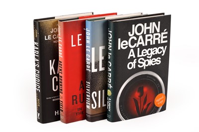 Lot 13 - Four books by John Le Carré, including one signed