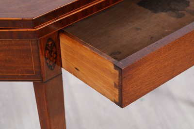 Lot 23 - A George III mahogany tea table