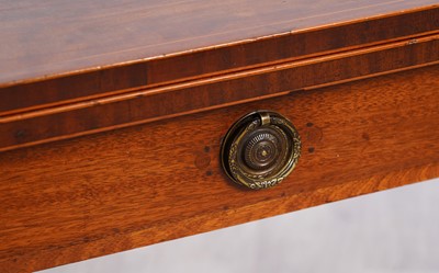 Lot 23 - A George III mahogany tea table