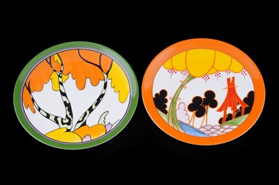 Lot 244 - Eight Wedgwood ‘Clarice Cliff Bizarre Living Landscapes of Clarice Cliff’ plates