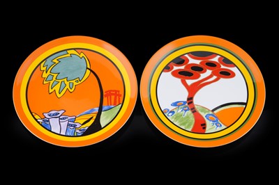 Lot 244 - Eight Wedgwood ‘Clarice Cliff Bizarre Living Landscapes of Clarice Cliff’ plates