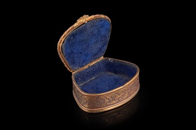 Lot 231 - Two 19th Century French ormolu mounted trinket boxes