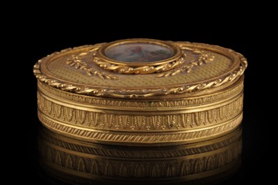 Lot 231 - Two 19th Century French ormolu mounted trinket boxes