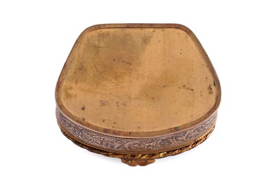 Lot 231 - Two 19th Century French ormolu mounted trinket boxes