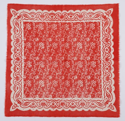 Lot 10 - John Tunnard - Two scarves | hand blocked on wool