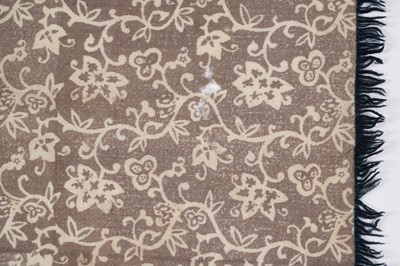 Lot 10 - John Tunnard - Two scarves | hand blocked on wool