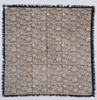 Lot 10 - John Tunnard - Two scarves | hand blocked on wool