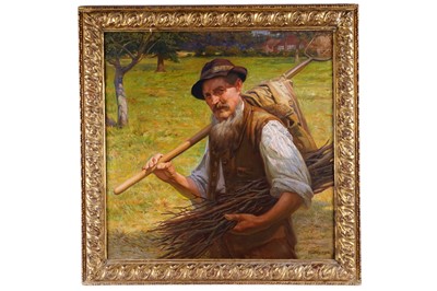 Lot 282 - Edward Ridley - The Labourer | oil