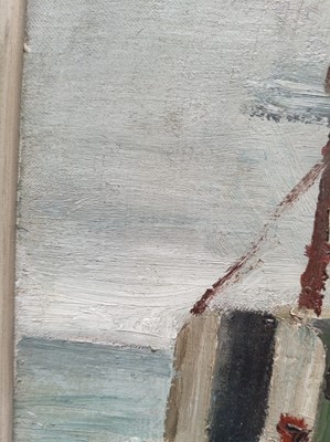 Lot 515 - John Tunnard - Cornish Harbour | oil